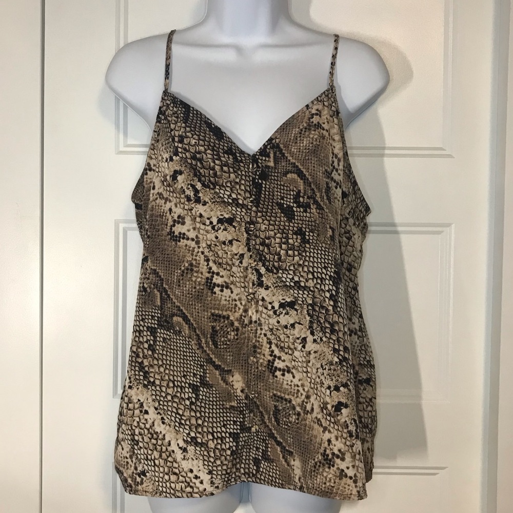 Sanctuary Snake Print Camisole